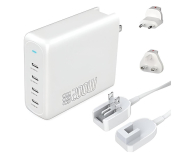 4smarts Ładowarka sieciowa 200W GaN Flex Pro 4xUSB-C biała - 1320591 - zdjęcie 1